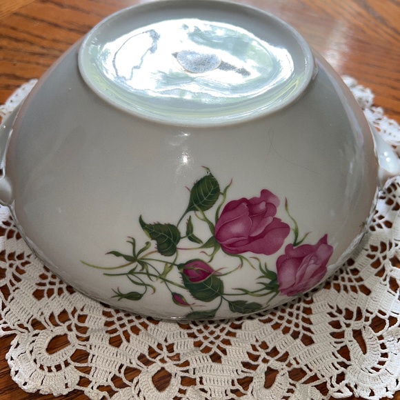 Fine Bohemian China Casserole Dish made in Czechoslovakia - Picture 6 of 9